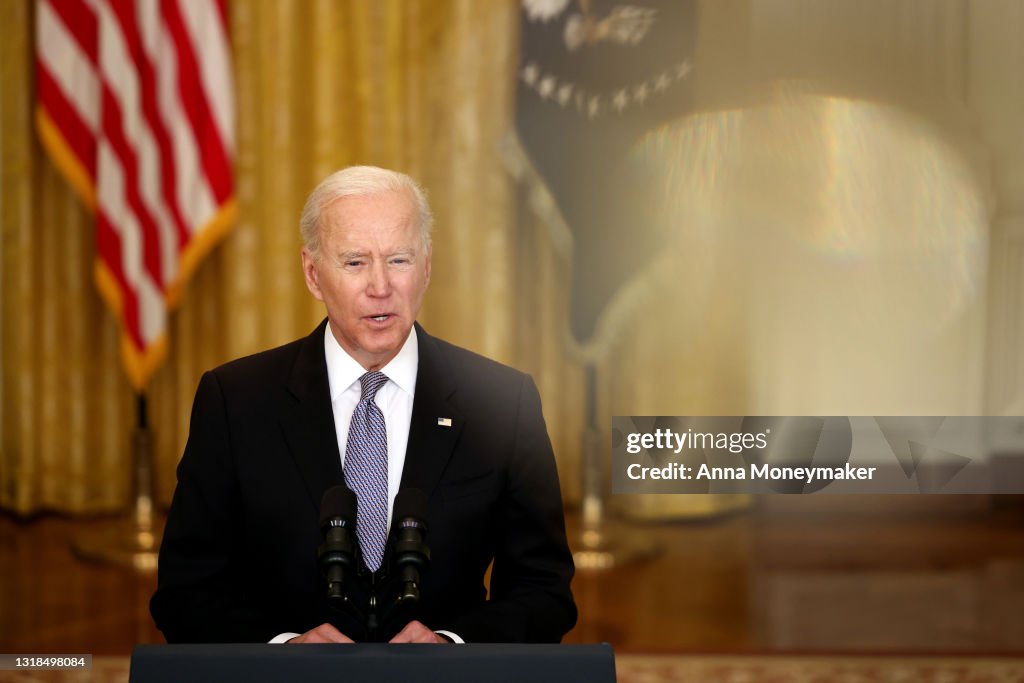 President Biden Delivers Remarks On Administration's COVID-19 Response