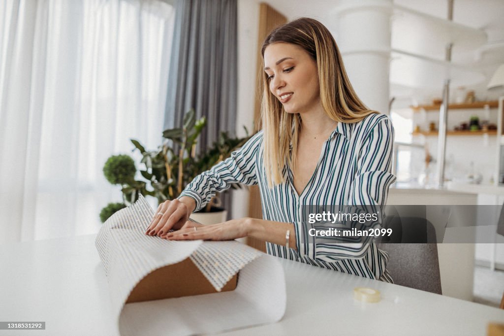 Packing present