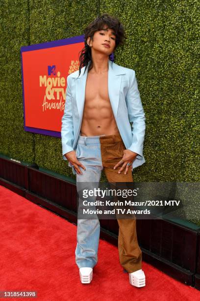 In this image released on May 17, Bretman Rock attends the 2021 MTV Movie & TV Awards: UNSCRIPTED in Los Angeles, California.