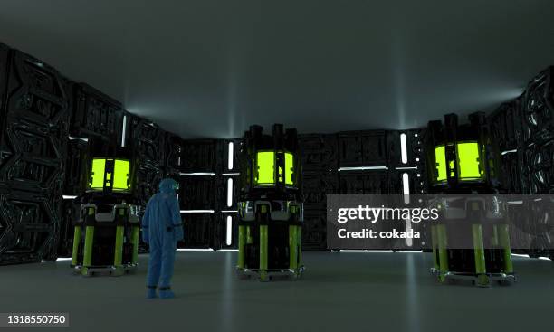 scientist developing new power souce - nuclear reactor stock pictures, royalty-free photos & images