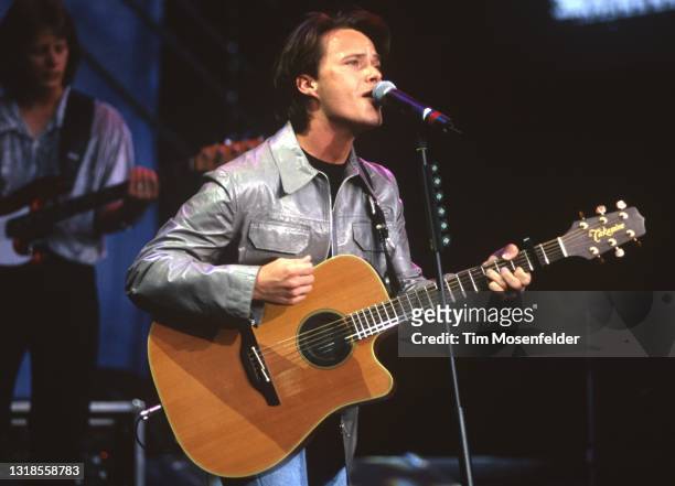 Bryan White performs at Shoreline Amphitheatre on May 31, 1997 in Mountain View, California.