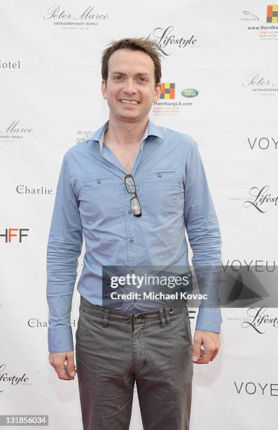 Michael Dean Shelton attends 2010 Beverly Hills Fashion Fair - Arrivals on November 6, 2010 in Los Angeles, California.