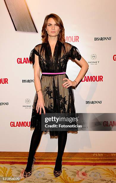 Alejandra Rojas attends 'Top Glamour 2010' awards at The Ritz hotel on November 11, 2010 in Madrid, Spain.