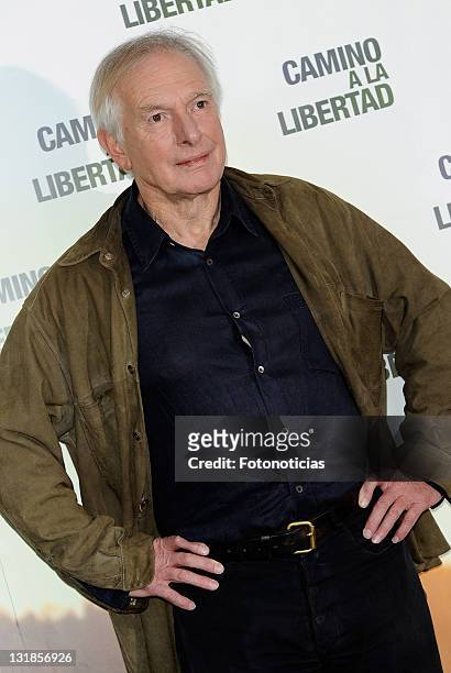 Peter Weir attends 'The Way Back' photocall at the Eurostars Tower Hotel on December 10, 2010 in Madrid, Spain.