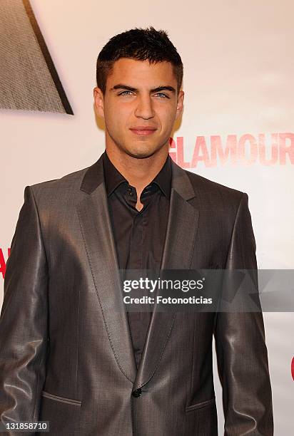 Maxi Iglesias attends 'Top Glamour 2010' awards at The Ritz hotel on November 11, 2010 in Madrid, Spain.