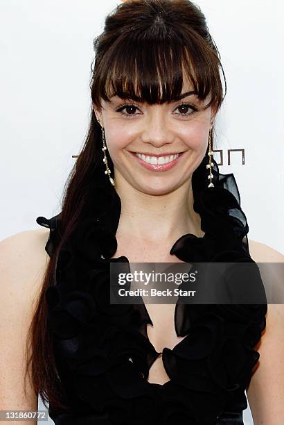 Actress Annemarie Pazmino attends the world premiere of "Skyler" at Laemmle's Music Hall 3 on March 25, 2011 in Beverly Hills, California.