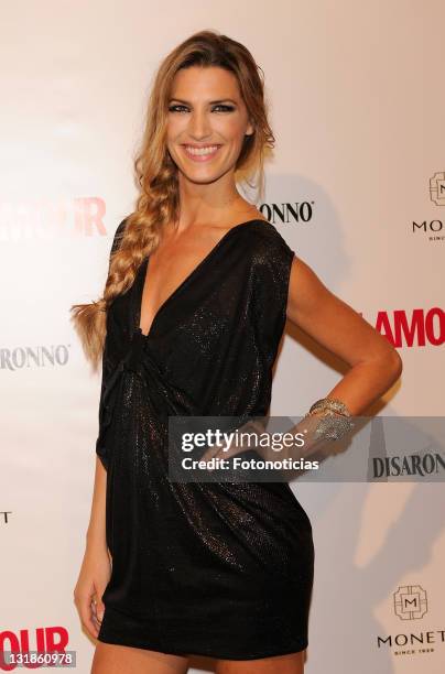 Laura Sanchez attends 'Top Glamour 2010' awards at The Ritz hotel on November 11, 2010 in Madrid, Spain.