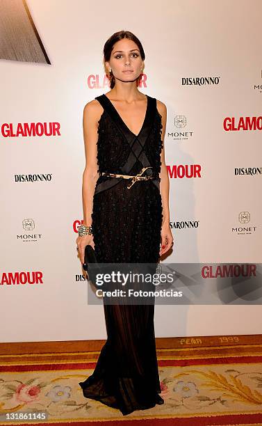 Olivia Palermo attends 'Top Glamour 2010' awards at The Ritz hotel on November 11, 2010 in Madrid, Spain.