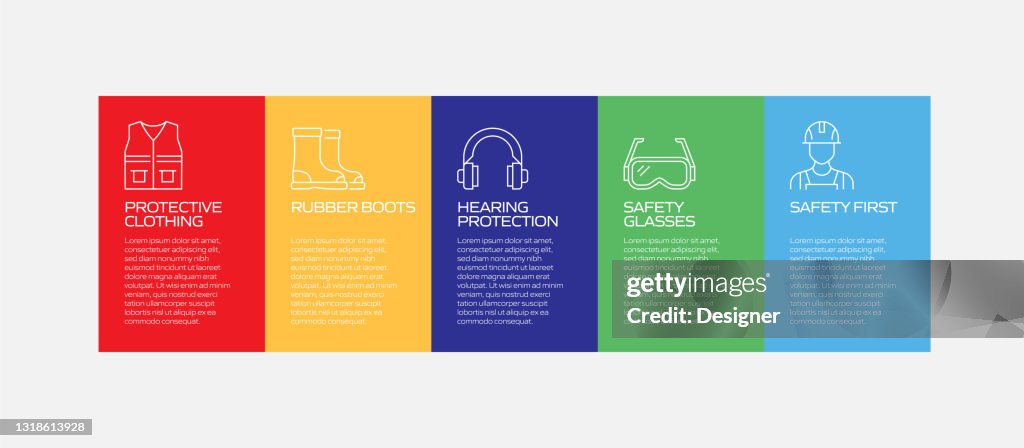 Work Safety Related Process Infographic Template Process Timeline Chart ...