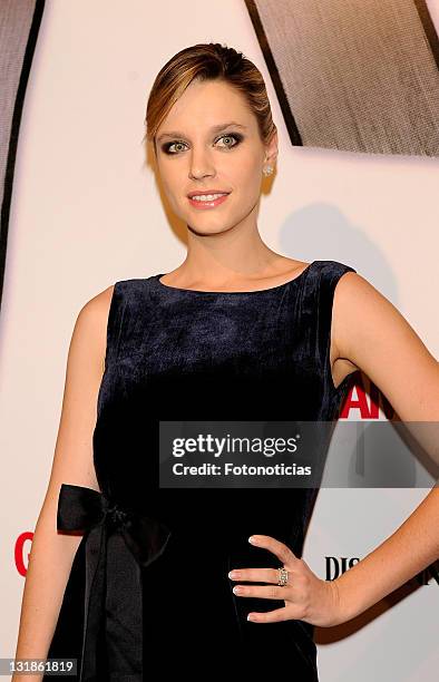 Carolina Bang attends 'Top Glamour 2010' awards at The Ritz hotel on November 11, 2010 in Madrid, Spain.