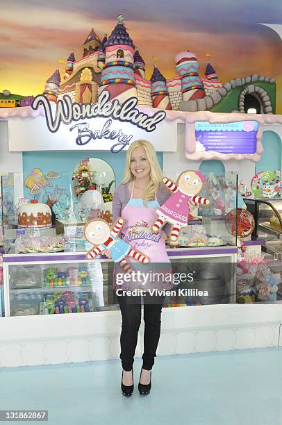 Allyson Ames of Wonderland Bakery visits Wonderland Bakery at The Grove on November 22, 2010 in Los Angeles, California.