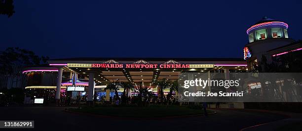 General view of atmosphere at the 2011 Newport Beach Film Festival opening night & "East Fifth Bliss" premiere at Edwards Big Newport on April 28,...