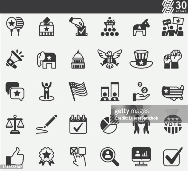 ilustraciones, imágenes clip art, dibujos animados e iconos de stock de política, voto, campaña, candidatos, papeletas, iconos de silueta electoral - parliament building