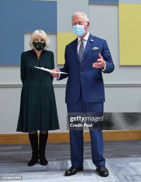 The Prince Of Wales And Duchess Of Cornwall Visit Northern Ireland -..., News Photo