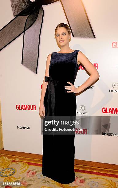 Carolina Bang attends 'Top Glamour 2010' awards at The Ritz hotel on November 11, 2010 in Madrid, Spain.