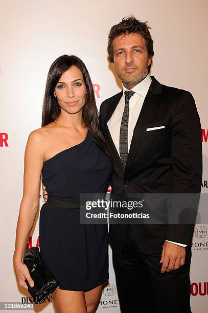 Nerea Garmendia and Jesus Olmedo attend 'Top Glamour 2010' awards at The Ritz hotel on November 11, 2010 in Madrid, Spain.