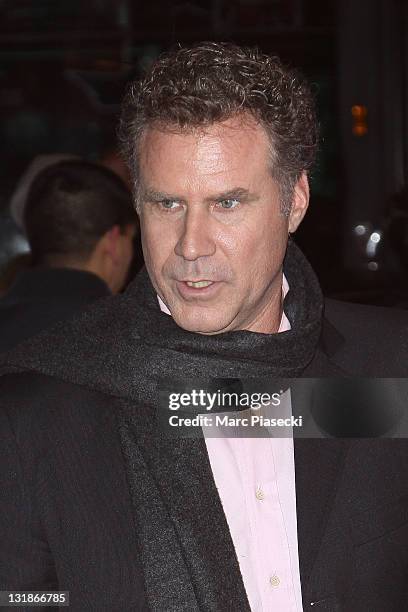 Actor Will Ferrell arrives for the premiere of 'Megamind' at the Cinema UGC Normandie on November 29, 2010 in Paris, France.