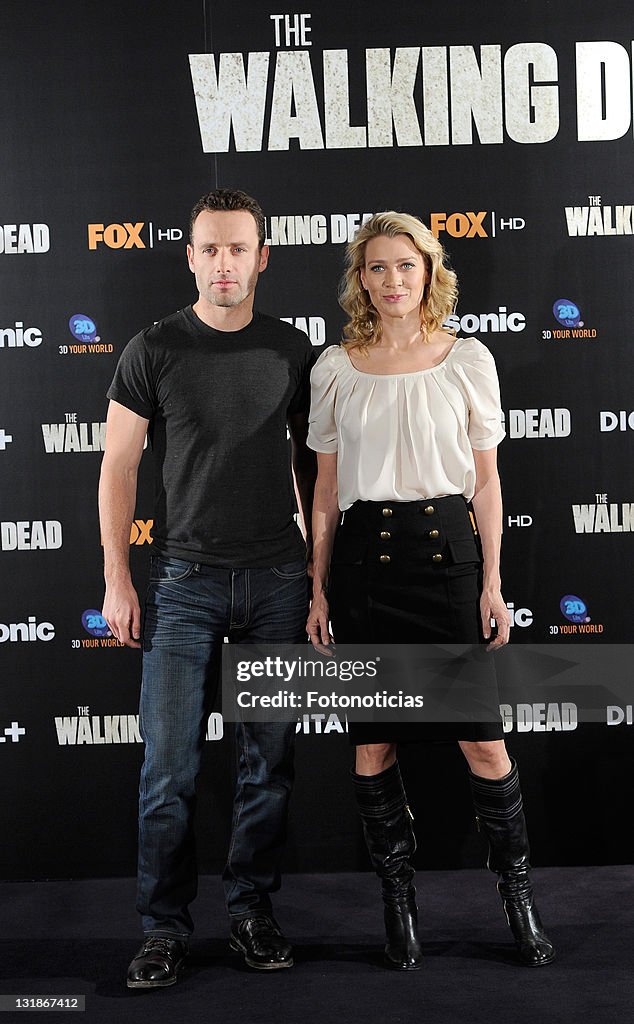 "The Walking Dead" Madrid Photocall