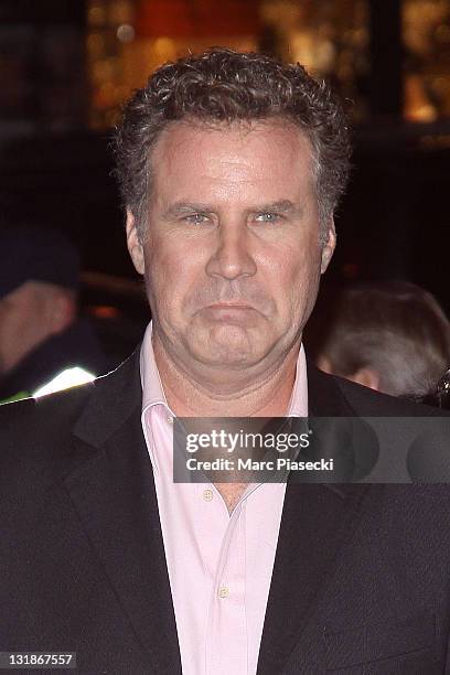 Actor Will Ferrell arrives for the premiere of 'Megamind' at the Cinema UGC Normandie on November 29, 2010 in Paris, France.