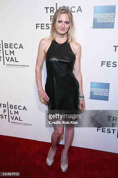 Sorel Carradine attends the premiere of "The Good Doctor" during the 2011 Tribeca Film Festival at BMCC Tribeca PAC on April 22, 2011 in New York...