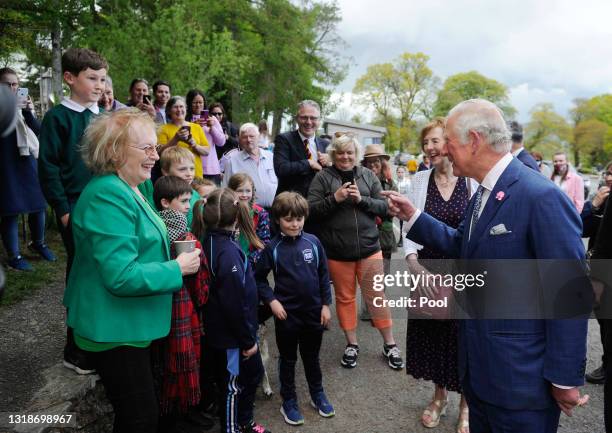 The Prince Of Wales And Duchess Of Cornwall Visit Northern Ireland -..., News Photo