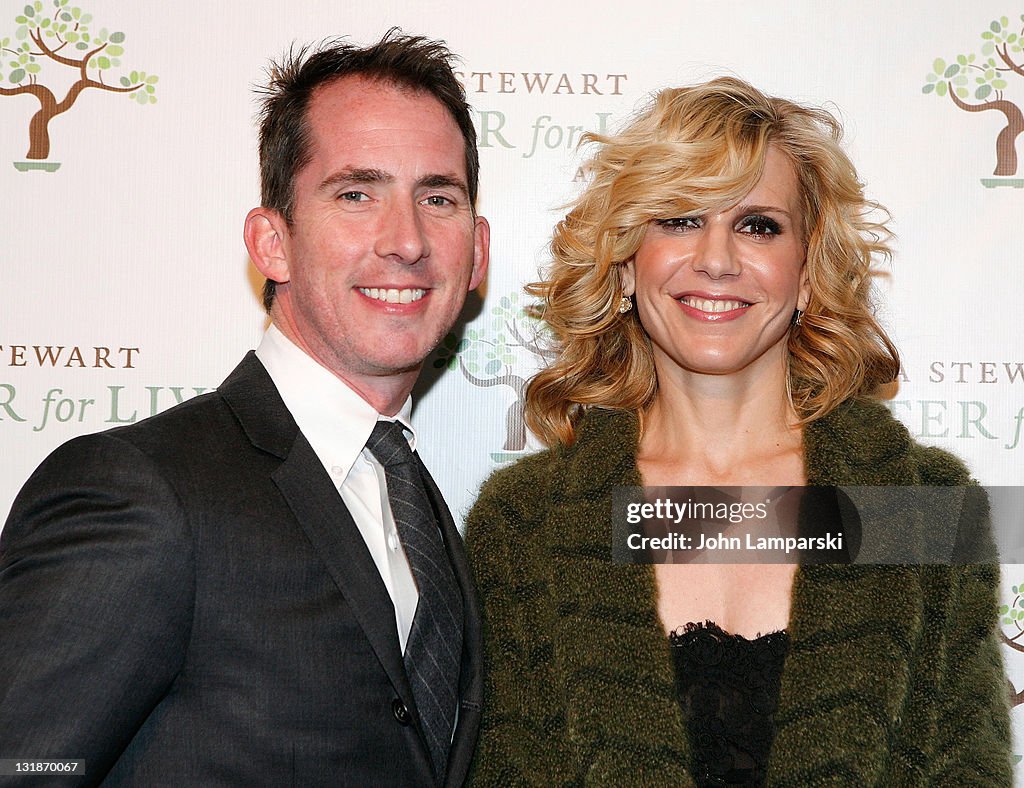 Kevin Sharkey and Alexis Stewart attend the 3rd Annual Martha Stewart
