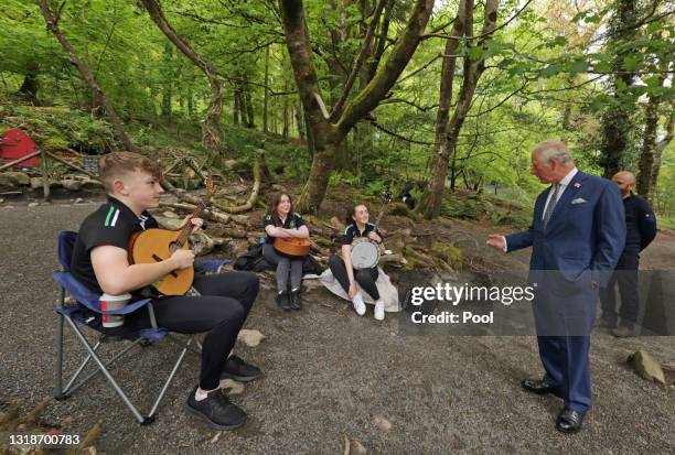 The Prince Of Wales And Duchess Of Cornwall Visit Northern Ireland -..., News Photo
