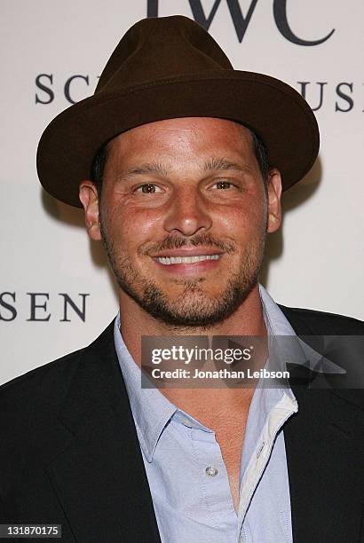 Justin Chambers arrives to the IWC Schaffhausen Presents "Peter Lindbergh's Portofino" at Culver Studios on April 28, 2011 in Culver City, California.