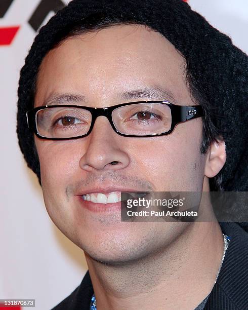 Actor Efren Ramierez attends the "Blood Out" Los Angeles premiere at the Directors Guild Of America on April 25, 2011 in Los Angeles, California.