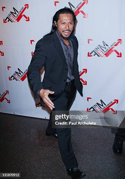 Actor Sam Medina attends the "Blood Out" Los Angeles premiere at the Directors Guild Of America on April 25, 2011 in Los Angeles, California.