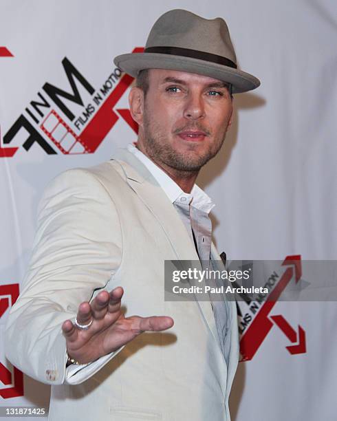 Actor Matt Goss attends the "Blood Out" Los Angeles premiere at the Directors Guild Of America on April 25, 2011 in Los Angeles, California.