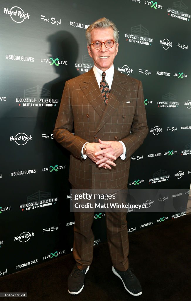 LiveXLive & Social Gloves: Battle of the Platforms Press Conference @ Fred Segal West Hollywood