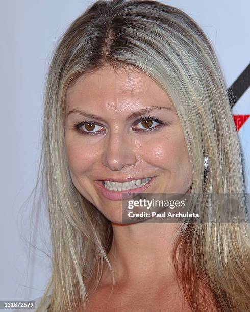 Actress Sinona Brhlikova attends the "Blood Out" Los Angeles premiere at the Directors Guild Of America on April 25, 2011 in Los Angeles, California.