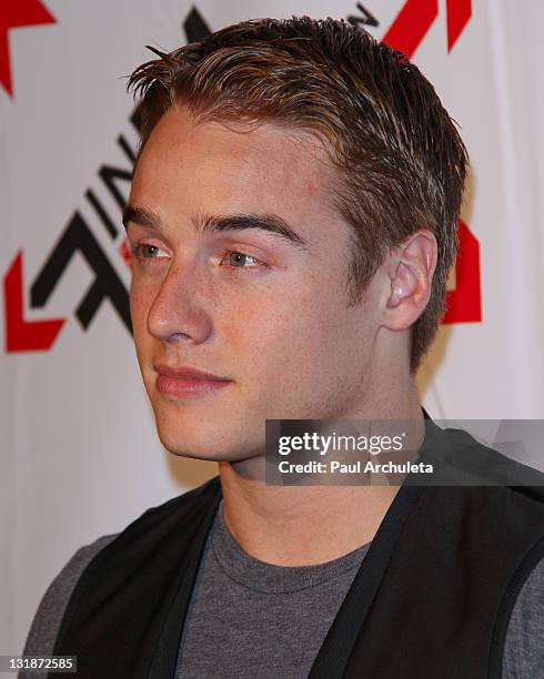 Actor Brando Eaton attends the "Blood Out" Los Angeles premiere at the Directors Guild Of America on April 25, 2011 in Los Angeles, California.