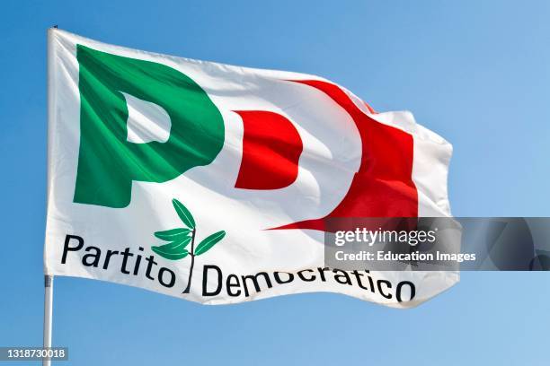 Partito Democratico Flag.