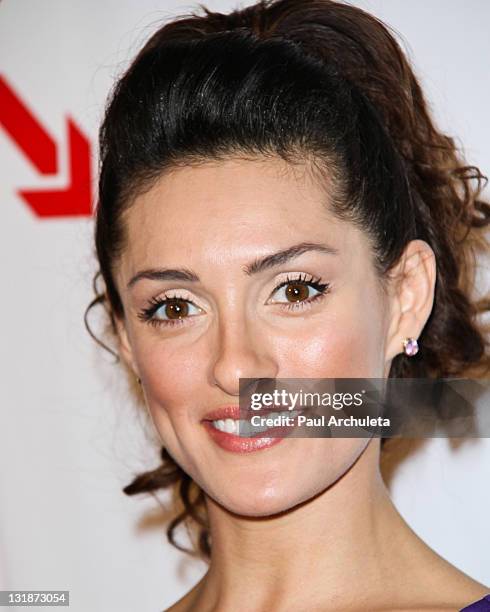 Actress Mirelly Taylor attends the "Blood Out" Los Angeles premiere at the Directors Guild Of America on April 25, 2011 in Los Angeles, California.