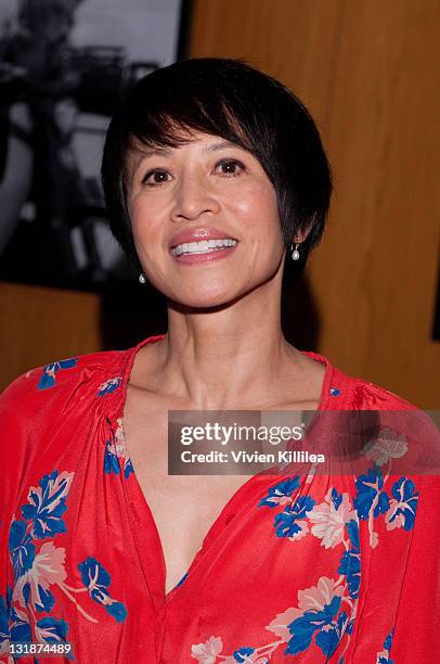 Actress Lauren Tom attends the 27th Annual Los Angeles Asian Pacific Film Festival - Opening Night & "Fast Five" Premiere at Directors Guild Of...