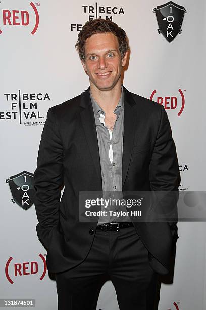 Director Adam Kassen attends the after party for the premiere of "Puncture" during the 10th annual Tribeca Film Festival at 1OAK on April 21, 2011 in...