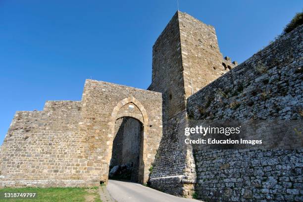 La Rocca. Montalcino. Province of Siena. Tuscany. Italy.