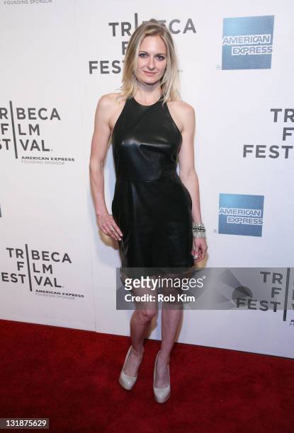 Sorel Carradine attends the premiere of "The Good Doctor" during the 2011 Tribeca Film Festival at BMCC Tribeca PAC on April 22, 2011 in New York...