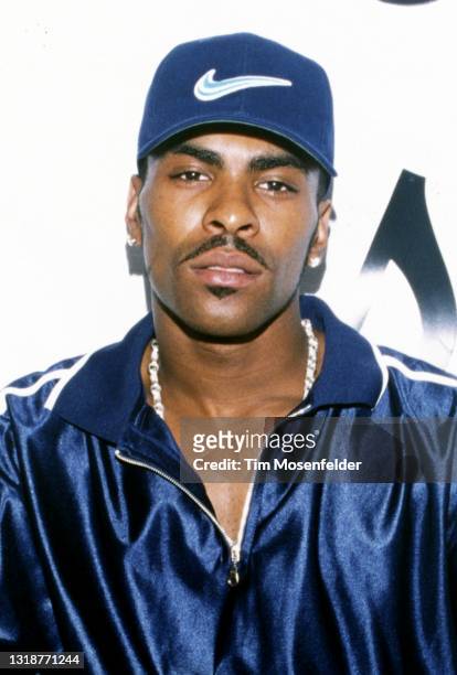 Ginuwine poses during KMEL Summer Jam at Concord Pavilion on August 9, 1997 in Concord, California.