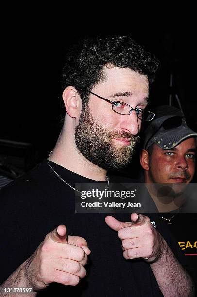 Dustin "Screech" Diamond attends Celebrity Boxing Match Featuring Michael Lohan and Frank Sorrentino at The Ocean Manor on June 4, 2011 in Fort...