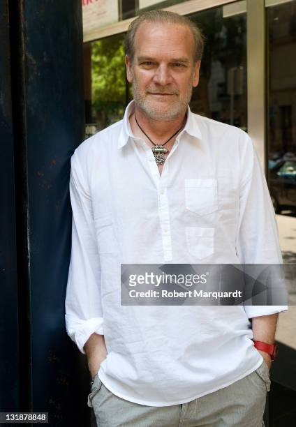 Luis Homar attends a photocall for his latest film 'No Tengas Miedo' at the Renoir Floridablanca on April 27, 2011 in Barcelona, Spain.