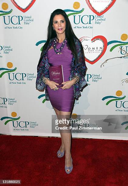 Barbara Lazaroff attends the 10th Annual Women Who Care Luncheon benefiting United Cerebral Palsy of New York City at Cipriani 42nd Street on May 5,...