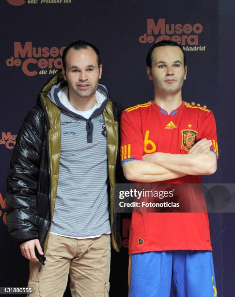 David Iniesta 54 Andres Iniesta And David Villa Wax Figures Unveiled Photos & High ...