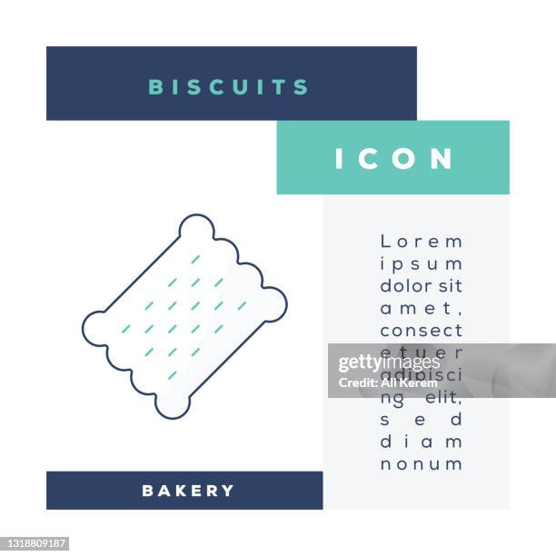 biscuits icon - breakfast biscuits stock illustrations