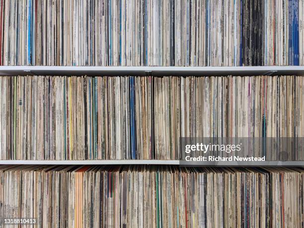 record collection - soul jazz stock-fotos und bilder