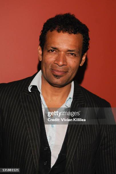 Actor Mario Van Peebles attends Paul Watson Shares His Stories For Sea Shepherd Conservation Society From The Series "Whale Wars" at Green and Vine...