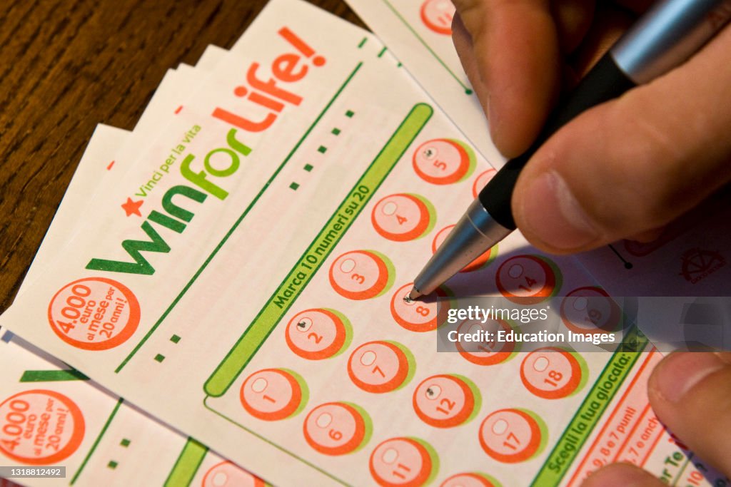 Win for life. Italian lottery