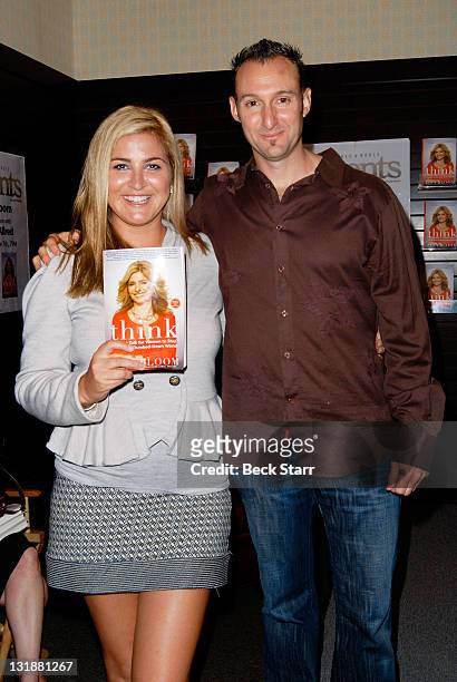 Personality Josie Goldberg and entrepreneur Braden Pollock Attend Lisa Bloom's Book Signing And Discussion Of Her New Book "Think" With Special Guest...